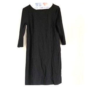 Ann Taylor Factory black shift dress